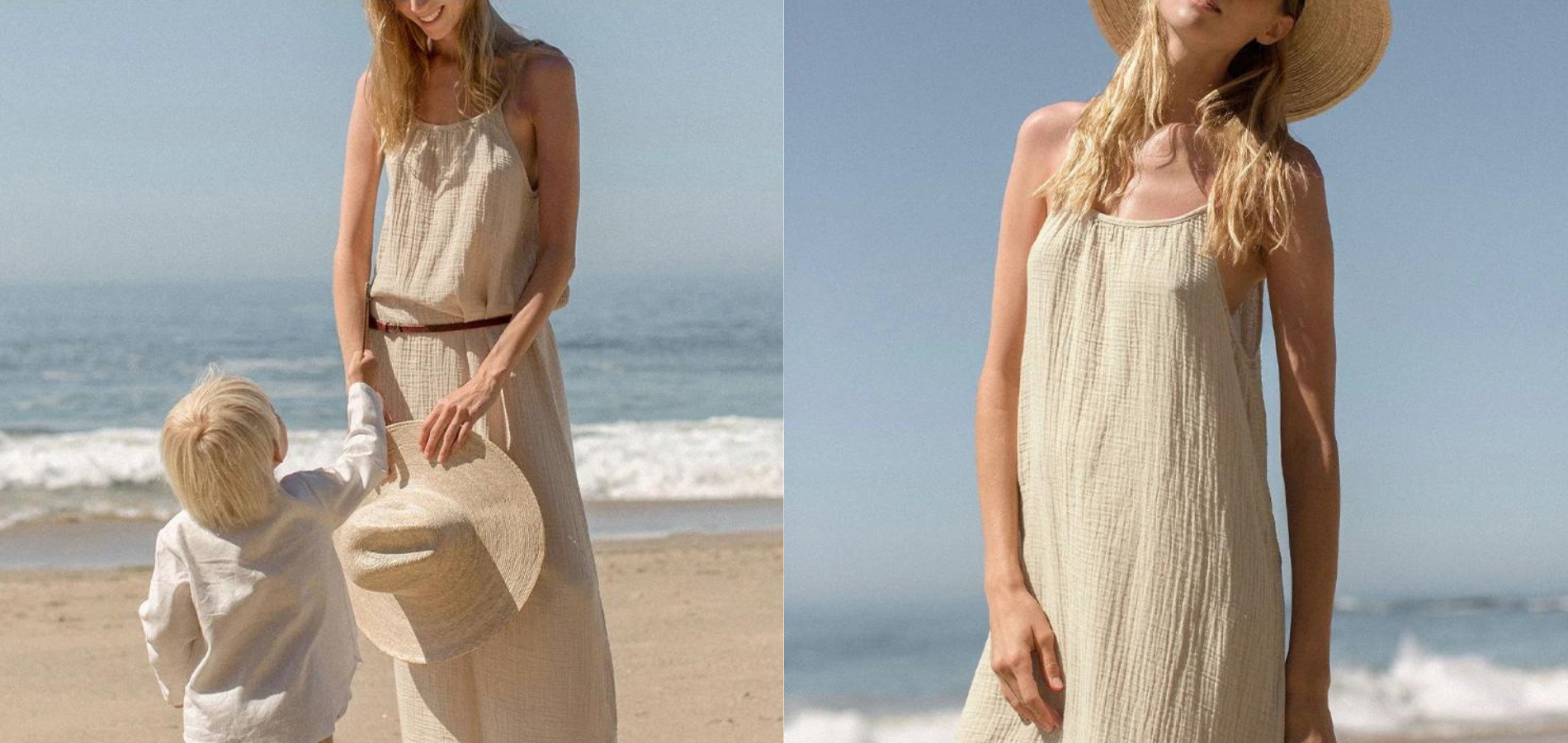 Robe Gaze de Coton | Douceur et Légèreté pour Femme