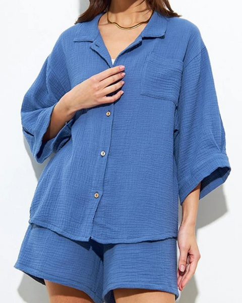 Ensemble en gaze de coton ultra-confortable