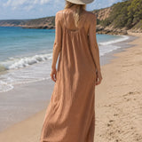 Robe de plage gaze de coton