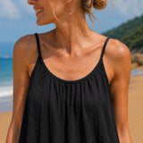 Robe gaze de coton grande taille