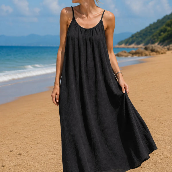 Robe gaze de coton grande taille