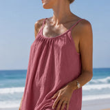 Robe d’été en gaze de coton